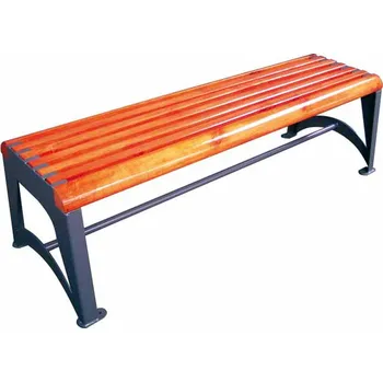 Zahradní lavice Lavička s dřevěnými hranoly