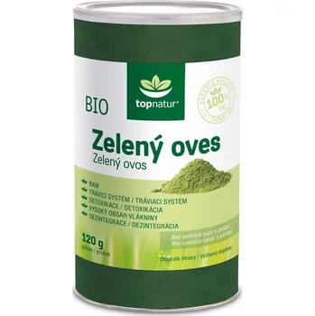 Topnatur Bio Zelený oves 120 g Přírodní produkt Topnatur Bio Zelený oves 120 g