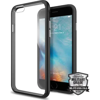 Pouzdro na mobilní telefon Spigen Ultra Hybrid pro Apple iPhone 6/6S Black