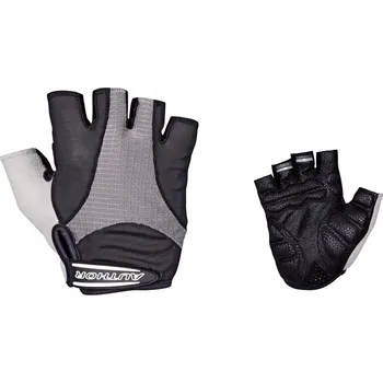 Cyklistické rukavice Author Men Elite Gel k/p šedá/černá