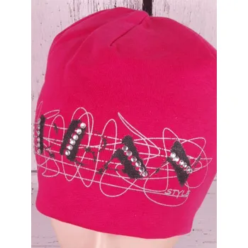 Pokrývka hlavy Čepice RDX 2128 dvojitá tm. růžová velikost čepic: 56-58cm (pro -náctileté a dospělé, RDX vel.7)