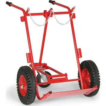 Rudl Vozík na svařovací láhve, tříkolý, 300 kg