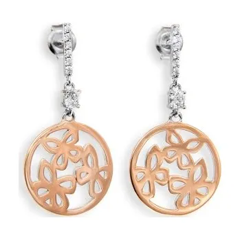 Módní doplněk Modesi náušnice J202CZ-R