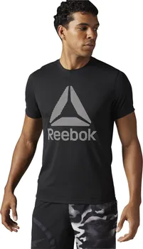 Pánské tričko Reebok Workout Ready Supremium 2.0 Big Logo Tee černé