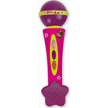 Hračka Smoby Mikrofon Máša a medvěd