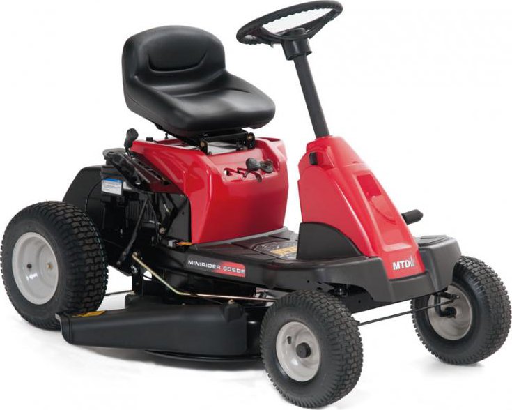 MTD SMART MINIRIDER 60 SDE travní traktor se bočním výhozem a elektrostartem