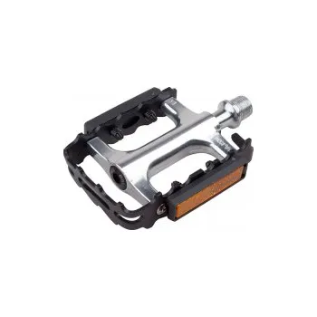 Pedál na kolo Pro-T pedály 975 ložiskové, stříbrná