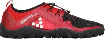Dámská běžecká obuv Vivobarefoot Primus Trail SG L mesh black/red 