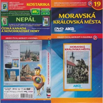 DVD film Moravská královská města DVD cestopis