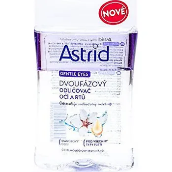 Odličovač Astrid Gentle Eyes dvoufázový odličovač očí a rtů 125 ml
