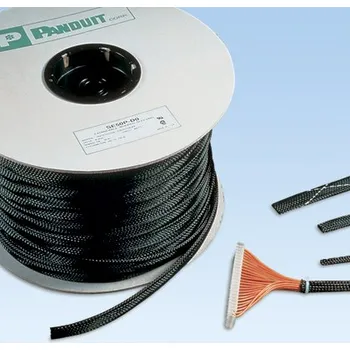 kabelová chránička SE38P-TR8 Oplet kabeláže, průměr 4,7 – 15,9mm, bal. 61m