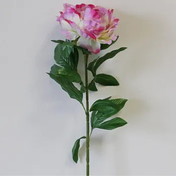umělá květina Pivoňka umělá růžová (66090/PI)