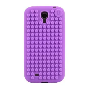 Pouzdro na mobilní telefon Pixelbags na Samsung S4 C003, fialový 