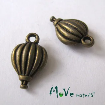 Přívěsek Přívěsek BALON 18x11mm, 1ks, staromosaz