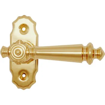 Okenní klika Okenní kování Antique půloliva leštěná mosaz