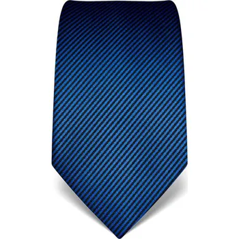 Kravata Tmavě modrá kravata Vincenzo Boretti 21993 - jemný proužek