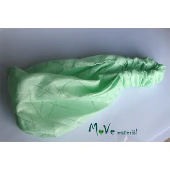 Čelenka Dětská látková čelenka zelená