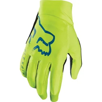 Cyklistické rukavice Fox Flexair Glove fluo yellow