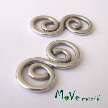 Přívěsek Mezikus 26x12x2mm SPIRÁLA, 1ks