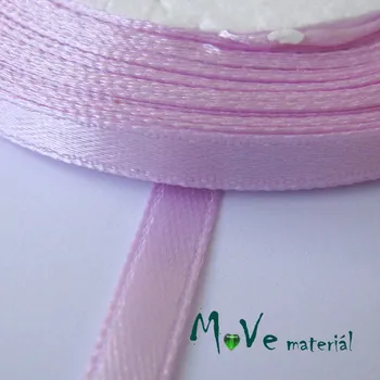 Stuha Stuha atlasová jednolící 6mm, 1m růžovofialová