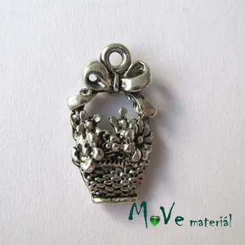 Přívěsek Přívěsek KOŠ, 1ks, starostříbro