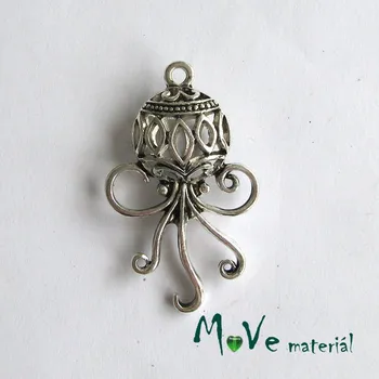 Přívěsek Prostorový přívěsek 24x40x8,5mm, 1ks