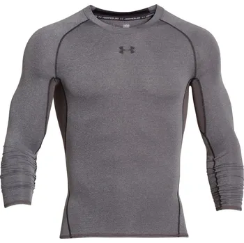 Pánské tričko Under Armour Heatgear LS Compression šedé