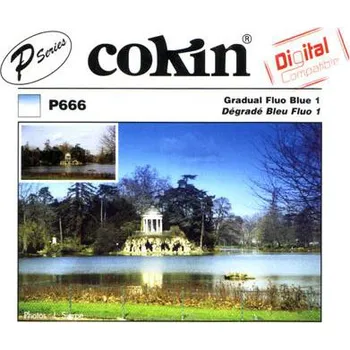 Cokin P666 filtr Gradual Fluo modrý 1