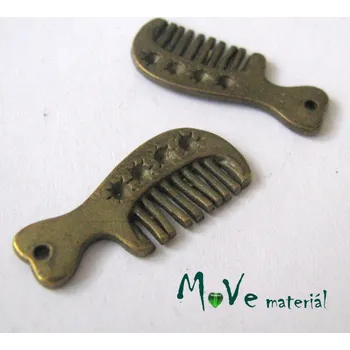 Přívěsek Přívěsek HŘEBEN 25x10x1,5mm, 1ks, staromosaz