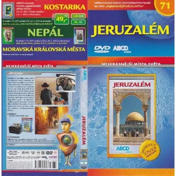 DVD film Jeruzalém DVD cestopis