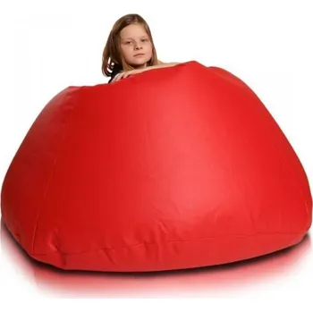 Sedací pytel Sedací vak Maxi - Eko kůže - Červená