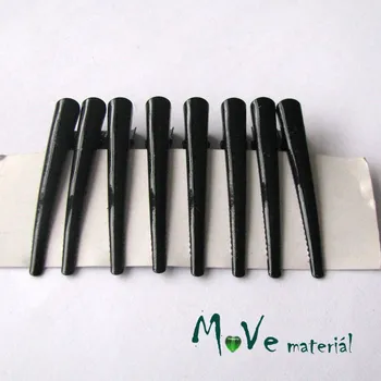 Betka spona sada, 8ks, černá