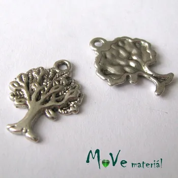 Přívěsek Přívěsek STROM 17x22mm, 1ks, starostříbrný