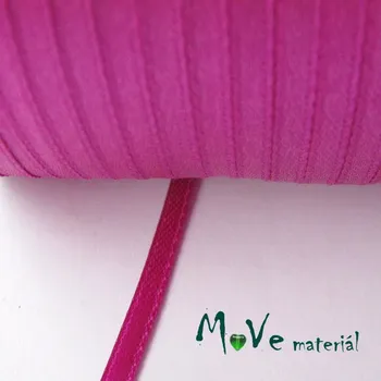 Stuha Stuha atlasová jednolící 3mm, 1m, fuchsiová