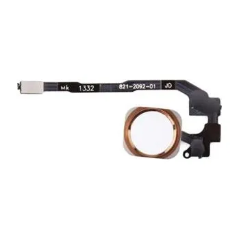 Apple iPhone SE Home Buton flex full assembly space gold - obvod tlačítka HOME osazený pro iPhone SE gold