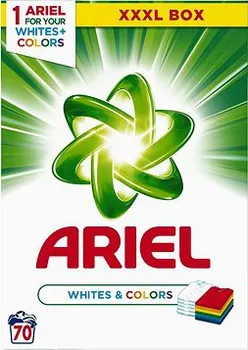 Prací prášek Ariel Whites & Colors 5,25 kg