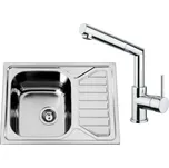 Sinks Okio 650 V 0,6 mm matný + Mix 350…