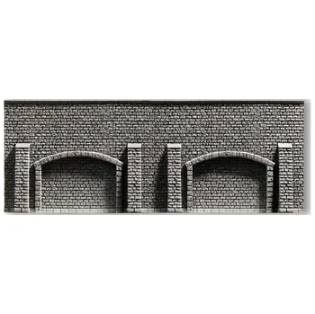 Modelová železnice Noch 58058 zeď arkádová Profi 33,5 x 12,5 cm H0 1:87