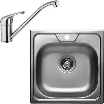 Kuchyňský dřez Sinks Classic 480 V 0,5 mm matný + Vento 4
