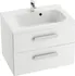 Koupelnový nábytek Ravak Chrome skříňka pod umyvadlo II SD 800, bílá/bílá