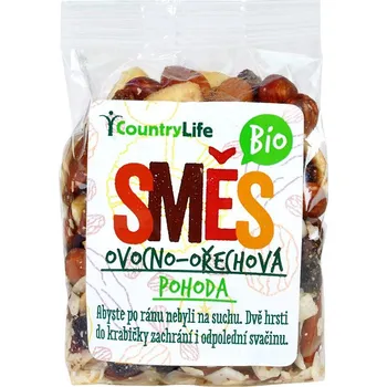 Sušené ovoce Country Life Směs ovocno-ořechová Pohoda bio 150 g