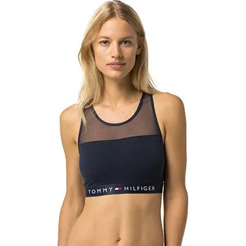 Podprsenka Tommy Hilfiger Sheer Flex Cotton Bralette UW0UW00012-416 Navy Blazer