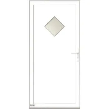 Vchodové dveře Vchodové dveře plastové vedlejší A150 98 P bílé