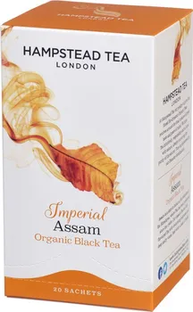 Čaj Hampstead Tea Assam černý čaj bio 20 x 2 g