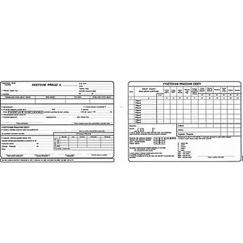Tiskopis ASOPOL 100350 Cestovní příkaz A5 s vyúčtováním 50listů