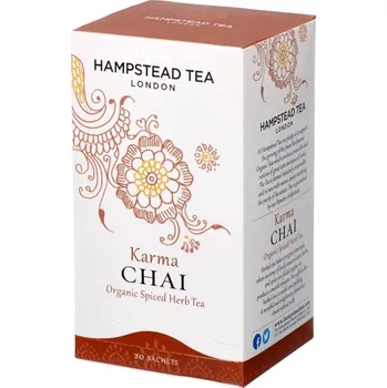 Čaj Hampstead Tea Chai směs orientálního koření bio 20 x 2 g