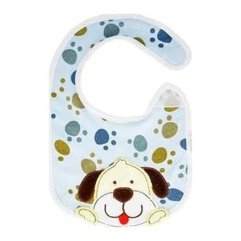 Bryndák Dětský barevný bryndáček pejsek