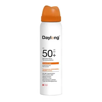 Přípravek na opalování Daylong Protect Care transparentní aerosol SPF 50+ 155 ml
