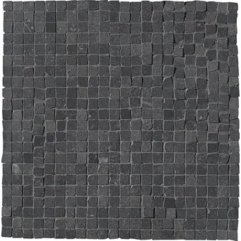Obklad Maku Dark Gres Micromosaico Matt - dlaždice mozaika 30x30 šedá fMKI