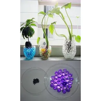 Dekorativní rostoucí korálky 100 ks - oranžové